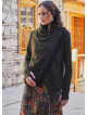 Boho Style Thumbhole Khaki Cardigan