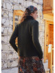 Boho Style Thumbhole Khaki Cardigan