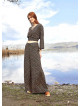 High Rise Wide Leg Brown Mink Palazzo Pants