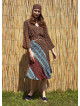 Authentic Mini Patterned Summer Skirt