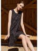 Double Layer Front Short Grey Dress