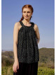 Otantic Green Patterned Bohemian Stylish Blouse