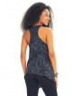 Boho Tunic Grey Top