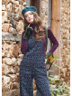 Adjustable Buckle Straps Floral Jumpsuit