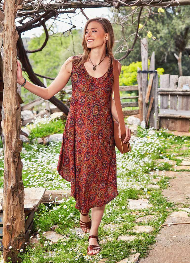 Boho Wholesale Authentic Summer Day Dress