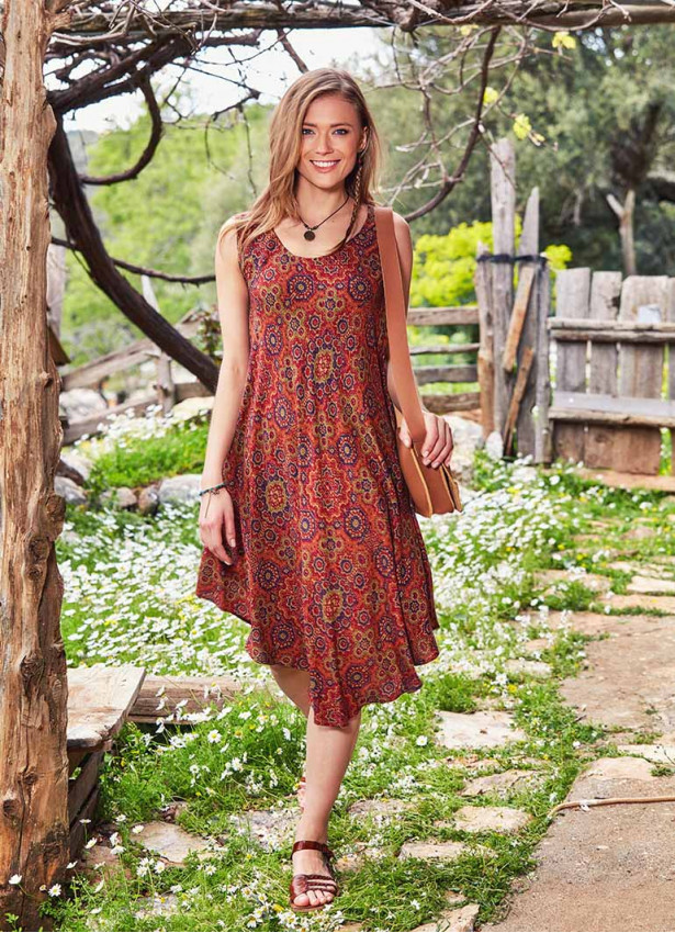 Boho Wholesale Authentic Summer Day Dress