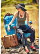 Bohemian Style Pocket Detail Wholesale Casual Black Harem Pants