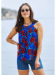 Floral Patterned Bohemian Stylish Blouse