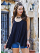 Boho Tunic Black Top