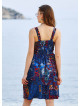 Indigo Blue Short Strappy Dress