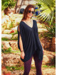 Boho Gypsy Clothing Cold Shoulder Black Top