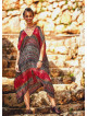 V Neck Cold Shoulder Loose Fit Wholesale Gypsy Style Summer Dress
